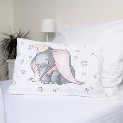 Disney Dumbo BABY Dekbedovertrek- Ledikant - 100x135 Cm -Baby's Only 550x550 50