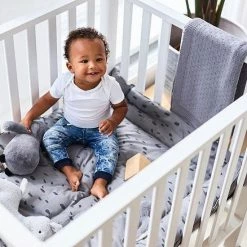 Jollein Baby Deken Ledikant Bliss Knit 100x150cm - Storm Grey -Baby's Only 550x550 529