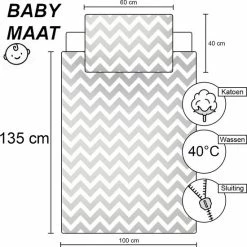 Disney Dumbo BABY Dekbedovertrek- Ledikant - 100x135 Cm -Baby's Only 550x550 53
