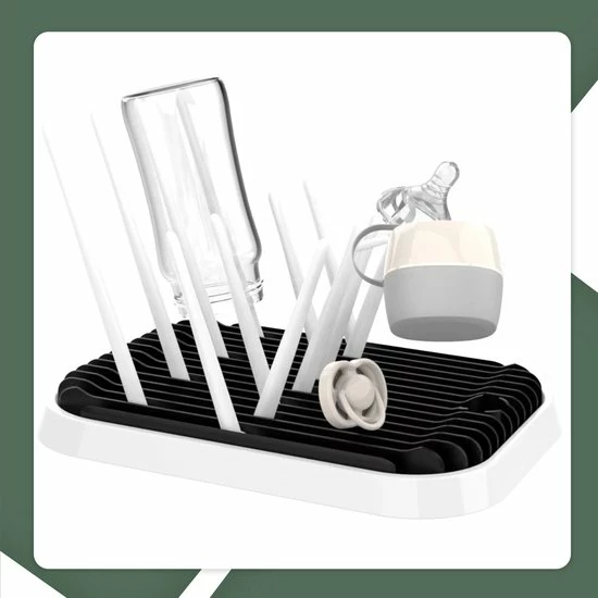 STACK Flessen Droogrek Met Flessenborstel | Zwart - Geschikt Voor Flessen En Doppen - Droogrek Voor Flessen - Baby Flessenrek - Afdruiprek Baby - Drying Rack - Babyfles Droogrek - Afdruiprek Fles Met Lekbak - Afdruiprek - Babyflessen - Flessenrek 4 STACK Flessen Droogrek Met Flessenborstel | Zwart - Geschikt Voor Flessen En Doppen - Droogrek Voor Flessen - Baby Flessenrek - Afdruiprek Baby - Drying Rack - Babyfles Droogrek - Afdruiprek Fles Met Lekbak - Afdruiprek - Babyflessen - Flessenrek - Afbeelding 4