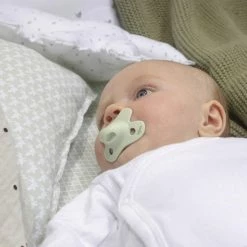 Difrax Fopspeen Newborn Dental - Lichtblauw/Cr Mewit/Lichtroze/Lichtgroen - Orthodontische Speen - 4 Stuks -Baby's Only 550x550 63