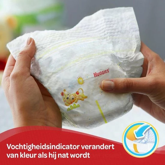 Huggies Luiers Maat 1 - Newborn - Baby - 168 Luiers (8x 21) 2 Huggies Luiers Maat 1 - Newborn - Baby - 168 Luiers (8x 21) - Afbeelding 2