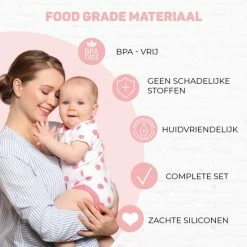 Vulpes Goods Vulpes BabyCare Borstkolf Kolfapparaat - Dubbele Elektrische Borstkolf Met Nachtlamp - Oplaadbare Accu - Draagbaar - BPA-Vrij - Incl. 60 Moedermelkbewaarzakjes - PRO Versie -Baby's Only 550x550 687
