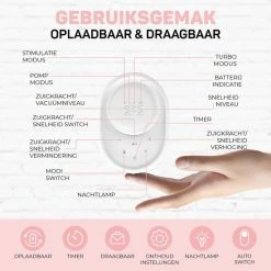 Vulpes Goods Vulpes BabyCare Borstkolf Kolfapparaat - Dubbele Elektrische Borstkolf Met Nachtlamp - Oplaadbare Accu - Draagbaar - BPA-Vrij - Incl. 60 Moedermelkbewaarzakjes - PRO Versie -Baby's Only 550x550 691