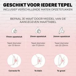 Vulpes Goods Vulpes BabyCare Borstkolf Kolfapparaat - Dubbele Elektrische Borstkolf Met Nachtlamp - Oplaadbare Accu - Draagbaar - BPA-Vrij - Incl. 60 Moedermelkbewaarzakjes - PRO Versie -Baby's Only 550x550 695