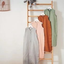 Jollein Baby Slaapzak Hydrofiel 110cm - Caramel -Baby's Only 550x550 704