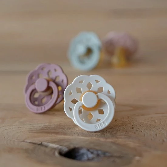 Bibs Fopspeen - Maat 1 0-6 Maanden - 1 Stuk - Boheme Ivory 2 Bibs Fopspeen - Maat 1 0-6 Maanden - 1 Stuk - Boheme Ivory - Afbeelding 2