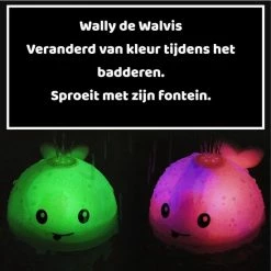 SEOS Shop ? SEOS Shop Badspeelgoed | Lichtgevend | Sensor Fontein | Verschillende Kleuren Licht | Wally De Walvis (Grijs) -Baby's Only 550x550 785