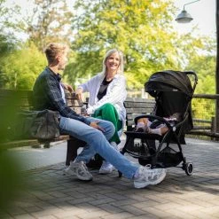 Hamilton By Yoop X1 Plus Buggy Nieuw, Hoger, Uitgebreider 2022 Model Premium Stroller Met One Hand Folding Technologie Zwart Lichte, Verstelbare En Wendbare Kinderwagen Met Vele Gemakken -Baby's Only 550x550 790