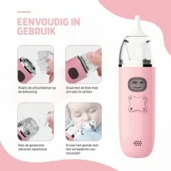 Hoy En Dia Neusreiniger Baby Snoetenpoetsers - Toetenpoetsers Elektrische Neuszuiger Baby Neuspeer Met USB Muziek -Baby's Only 550x550 812