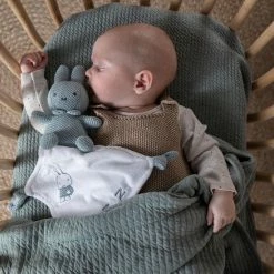 Tiamo Collection Nijntje Knuffeldoekje - Green Knit -Baby's Only 550x550 83