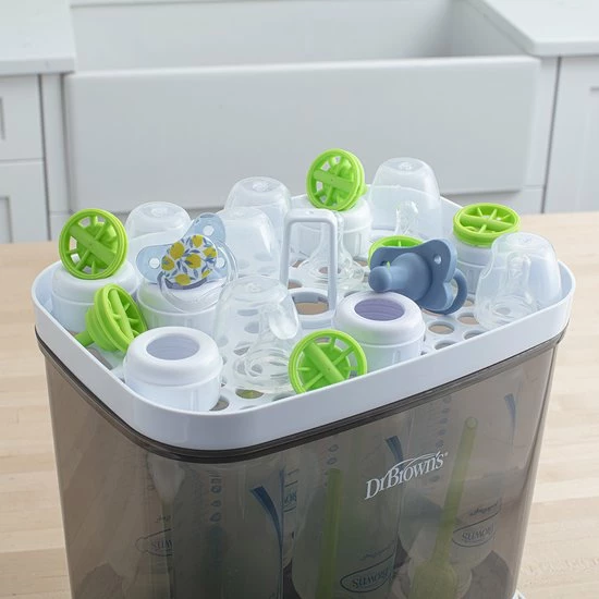 Dr. Brown's Dr Brown's Sterilisator Met Droogfunctie AC178-INT 3 Dr. Brown's Dr Brown's Sterilisator Met Droogfunctie AC178-INT - Afbeelding 3