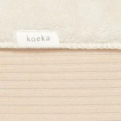 Koeka Baby Dekentje Ledikant Teddy Vik - Zand - 100x150cm -Baby's Only 550x550 847