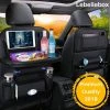 Merkloos PREMIUM Autostoel Organizer - Carseat Organiser - Auto Stoel Organizer - Tablet Houder - Auto Tafeltje - Auto Organizer - Beker Houder - Paraplu Houder - Tissue Doos Houder