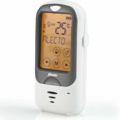 Alecto DBX-68 - Outdoor Babyfoon - Tot 1km Bereik - Wit/Antraciet -Baby's Only 550x550 920