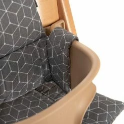 LaLoona Stokke Tripp Trapp Kussenset - Grijs Wit -Baby's Only 550x550 968