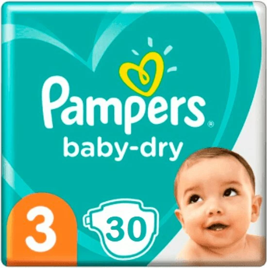 Pampers Baby Dry Luiers Maat 3 (6-10 Kg) 30 Stuks 15 Pampers Baby Dry Luiers Maat 3 (6-10 Kg) 30 Stuks - Afbeelding 15