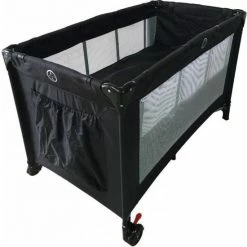 Ding Deluxe Black Campingbedje Incl. Bodemverhoger -Baby's Only 550x552 5