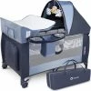 Lionelo Sven Plus - Campingbedje - 127x60cm - Tot 15kg - SET 2in1