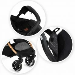 MoMi Wandelwagen Estelle - Zwart -Baby's Only 550x557 7