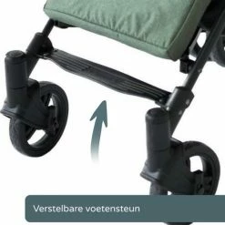 Pr?natal Pr Natal Luxe Buggy - Boodschappenmand - Verstelbaar - Inklapbaar - Groen -Baby's Only 550x561 7