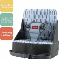 N?by Nuby - Booster Seat - Kinderzitje - Grijs - 9m+ -Baby's Only 550x568 4