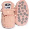 Little Riots - Babyslofjes - Antislip - Fleece Stepper - Oud Roze - Slofjes Voor Je Baby, Dreumes En Peuter Voor Jongens En Meisjes - 6-12 Maanden (11,5cm) - Schoenmaat 18-19