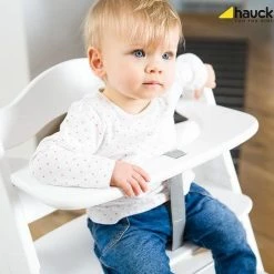 Hauck Alpha+ Kinderstoel - Wit -Baby's Only 550x571 4