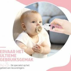 Hoy En Dia Neusreiniger Baby Snoetenpoetsers - Toetenpoetsers Elektrische Neuszuiger Baby Neuspeer Met USB Muziek -Baby's Only 550x573 2