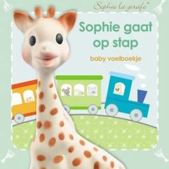 Veltman Sophie De Giraf Voelboekje: Sophie Gaat Op Stap -Baby's Only 550x580 3