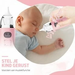 Hoy En Dia Neusreiniger Baby Snoetenpoetsers - Toetenpoetsers Elektrische Neuszuiger Baby Neuspeer Met USB Muziek -Baby's Only 550x581 3