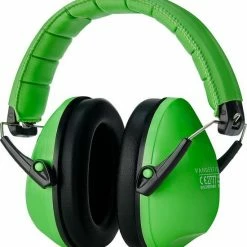Vanderfields Gehoorbescherming Kind - Gehoorbeschermers Oorkappen Kinderen - 27dB - 3-16 Jaar - Groen - V-Zilla