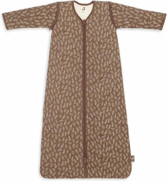 Jollein Baby Baby Winterslaapzak Met Afritsbare Mouw 90cm Meadow - Chestnut 1 Jollein Baby Baby Winterslaapzak Met Afritsbare Mouw 90cm Meadow - Chestnut