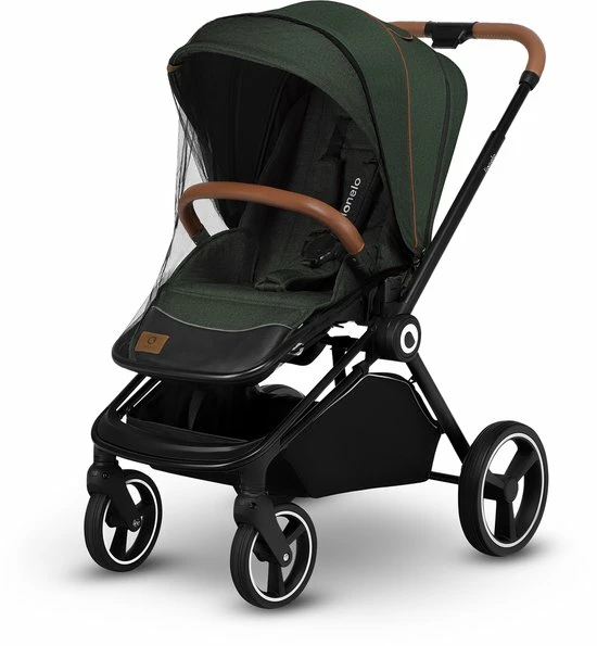 Lionelo Mika 3in1 - Kinderwagen - De Stoel Kan Zowel Naar Voor Als Naar Achter - Vesrtelbare Rugleuning - Waterdichte Dak XXL Met UPF 50+ Filter 9 Lionelo Mika 3in1 - Kinderwagen - De Stoel Kan Zowel Naar Voor Als Naar Achter - Vesrtelbare Rugleuning - Waterdichte Dak XXL Met UPF 50+ Filter - Afbeelding 9