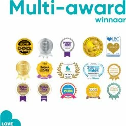 Love To Dream™ Babyslaapzak Swaddle Up™ - Inbakeren - Baby 0-3 Maanden - 3.5-6 Kg - Zomer - Olijf Groen -Baby's Only 550x595 3