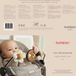 BabyBj?rn BabyBj Rn Speelboog Voor Wipstoel - Ondeugende Oogjes - Zwart-Wit -Baby's Only 550x597 2