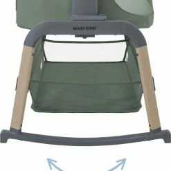 Maxi-Cosi Iora Air Co-sleeper - Beyond Green - 100% Gerecyclede Stoffen - Schommelfunctie - Ademende Stoffen - Dikke Matras -Baby's Only 550x597 5