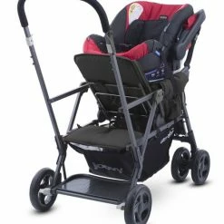 Joovy Caboose Too Ultralight Dubbele Buggy - Zwart - Duo Buggy - Lichtgewicht -Baby's Only 550x603 5