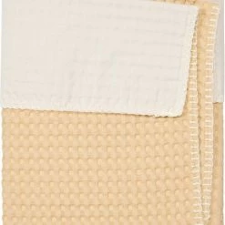 Koeka Baby Dekentje Wieg Wafel Flanel Antwerp - Lichtgeel - 75x100cm 11 Koeka Baby Dekentje Wieg Wafel Flanel Antwerp - Lichtgeel - 75x100cm -Baby's Only 550x605 2