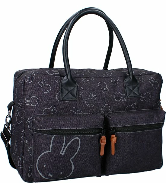 Nijntje By Your Side - Luiertas - Zwart - Polyester - 17.9 L 1 Nijntje By Your Side - Luiertas - Zwart - Polyester - 17.9 L