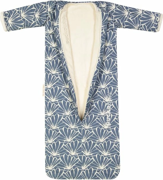 Puckababy Babyslaapzak Bag 4 Seasons 6m-2,5 J - 100 Cm - Seashell Denim 2 Puckababy Babyslaapzak Bag 4 Seasons 6m-2,5 J - 100 Cm - Seashell Denim - Afbeelding 2