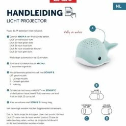 ZAZU - Wally Light Projector - Rose - Slaaptrainers -Baby's Only 550x611 2