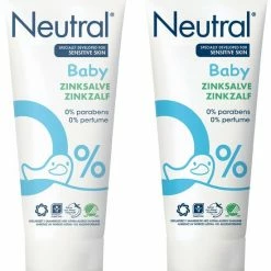 Neutral 0% Baby Zinkzalf - 2 X 100 Ml - Voordeelverpakking