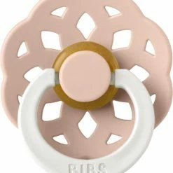 BiBS - Boheme Pacifier Glow In The Dark - Stage 2 Fopspeen - 2 Stuks - Blush Glow / Vanilla Glow -Baby's Only 550x620 2