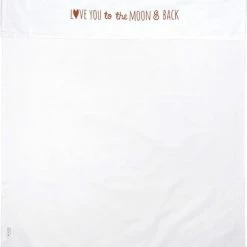 Meyco Love You To The Moon & Back Ledikant Laken - Camel - 100x150cm -Baby's Only 550x623 2