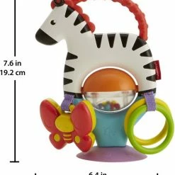 Fisher-Price Activiteiten Zebra - Grijpspeelgoed -Baby's Only 550x625 5