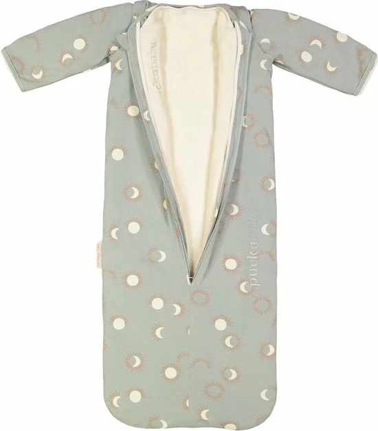 Puckababy Babyslaapzak Bag 4 Seasons 6m-2,5 J - 100 Cm - Eclipse Clay 2 Puckababy Babyslaapzak Bag 4 Seasons 6m-2,5 J - 100 Cm - Eclipse Clay - Afbeelding 2