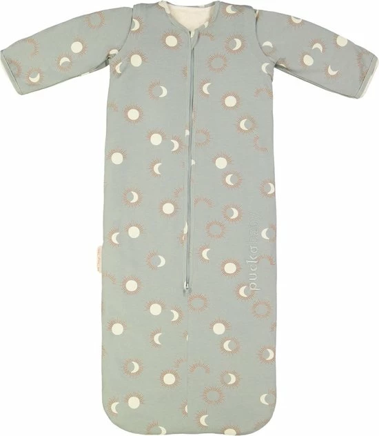 Puckababy Babyslaapzak Bag 4 Seasons 6m-2,5 J - 100 Cm - Eclipse Clay 1 Puckababy Babyslaapzak Bag 4 Seasons 6m-2,5 J - 100 Cm - Eclipse Clay