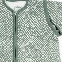 Jollein Baby Baby Winterslaapzak Met Afritsbare Mouw 70cm Snake - Ash Green -Baby's Only 550x635 2