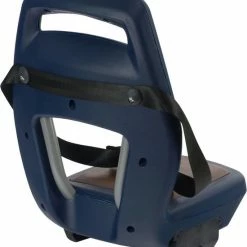 Qibbel 6+ Junior Fietsstoeltje Achter - Blauw Met Bruin Kussentje -Baby's Only 550x637 7